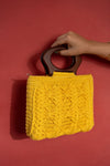 Yellow handbag
