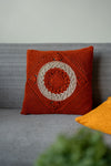 Yellow & Rust Cushion cover (set 2)