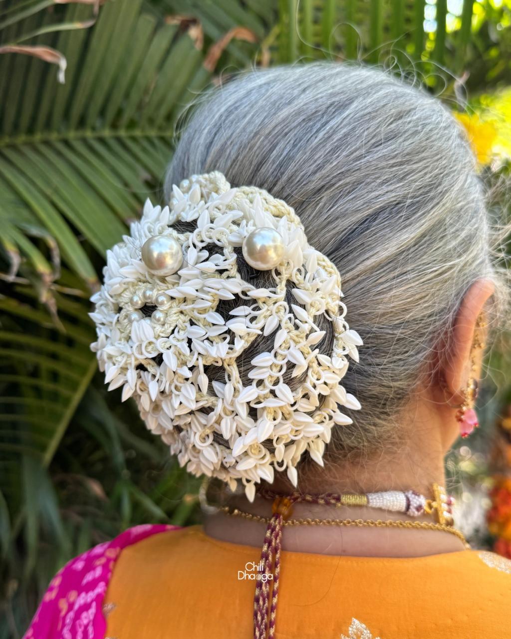 Phooljaal crochet hair Bun