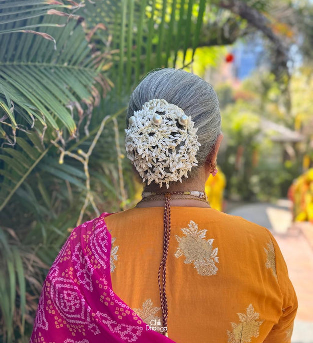 Phooljaal crochet hair Bun