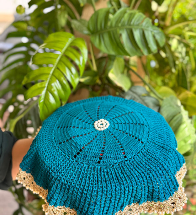 Deep blue pearl thal cover