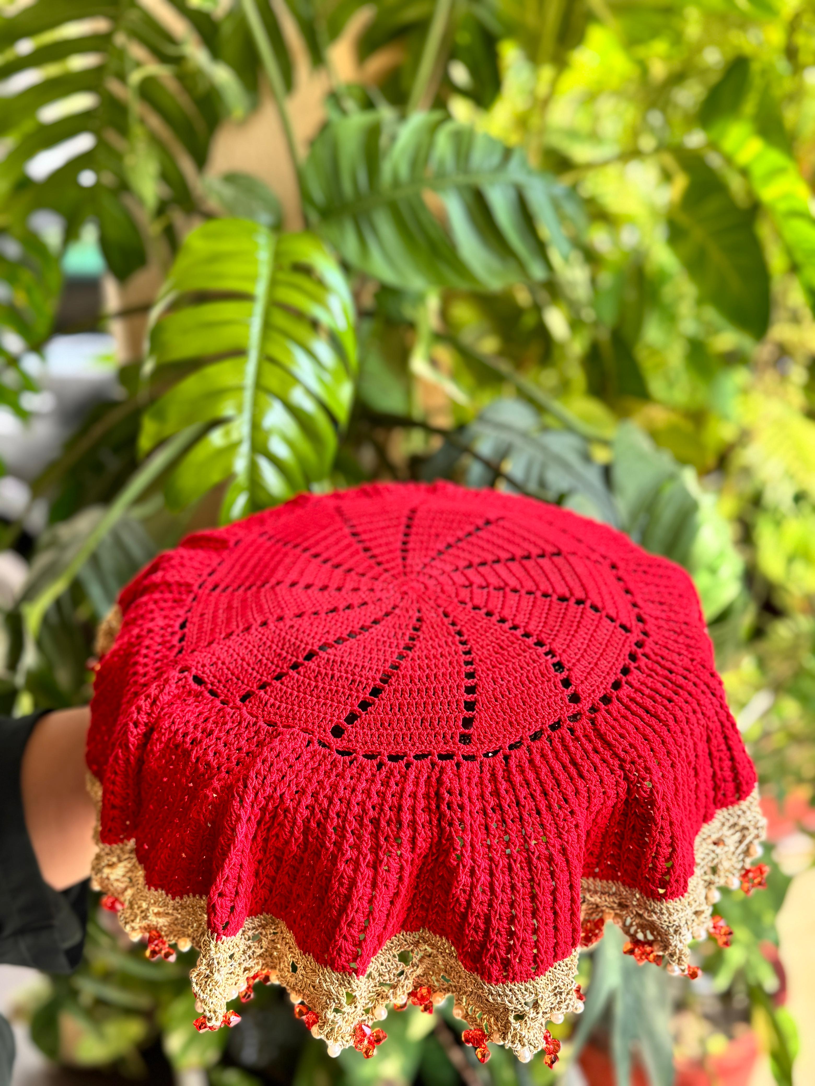 Red crystal thal cover