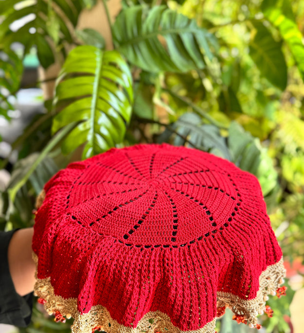 Red crystal thal cover