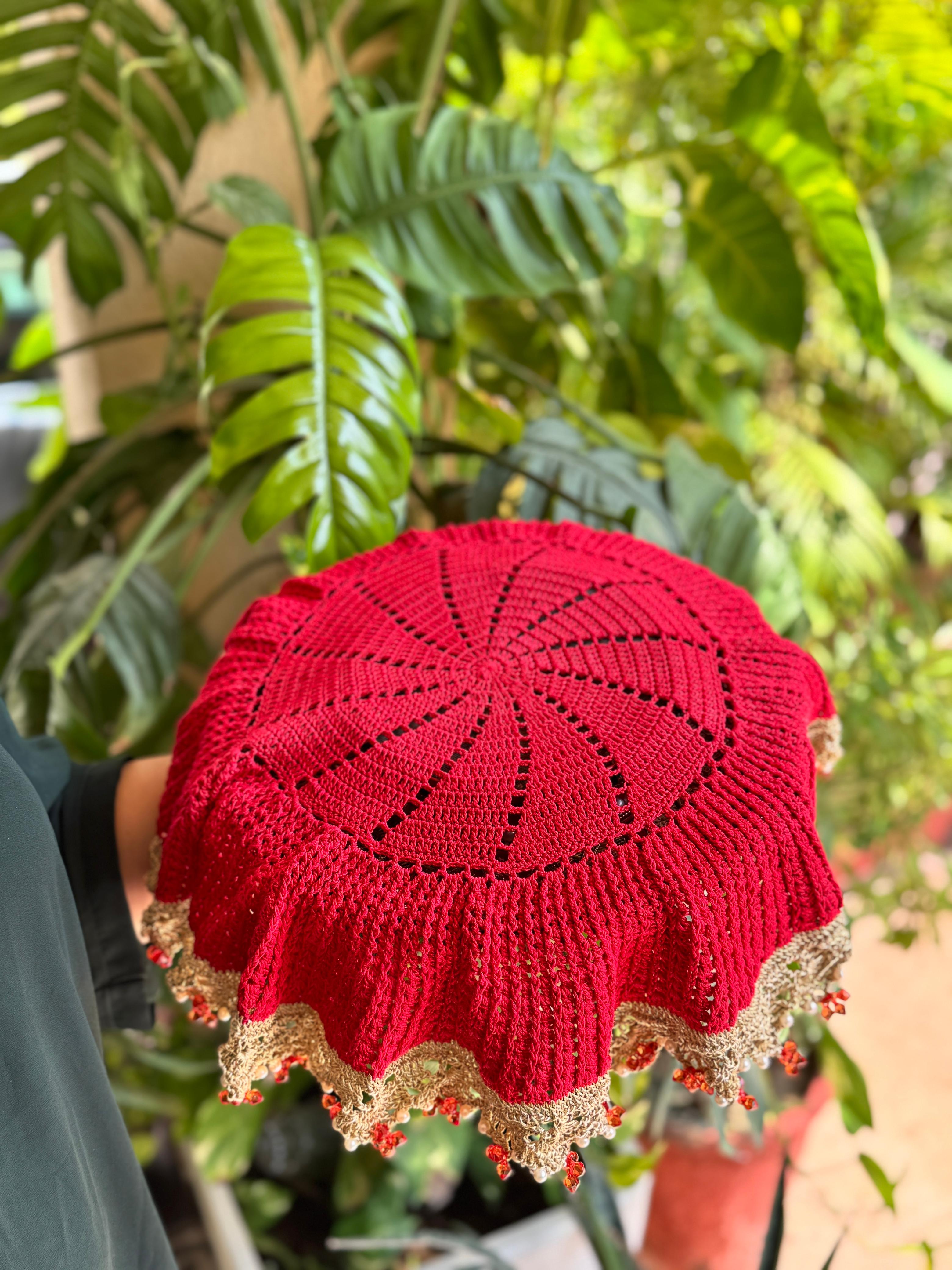 Red crystal thal cover