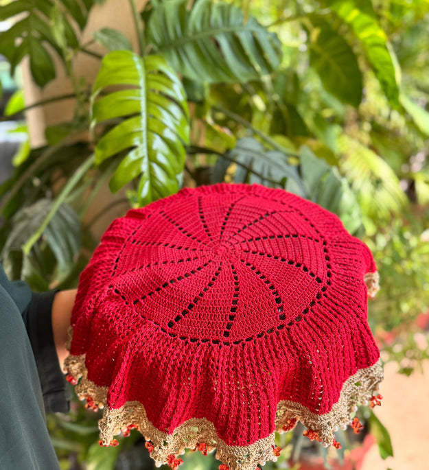 Red crystal thal cover